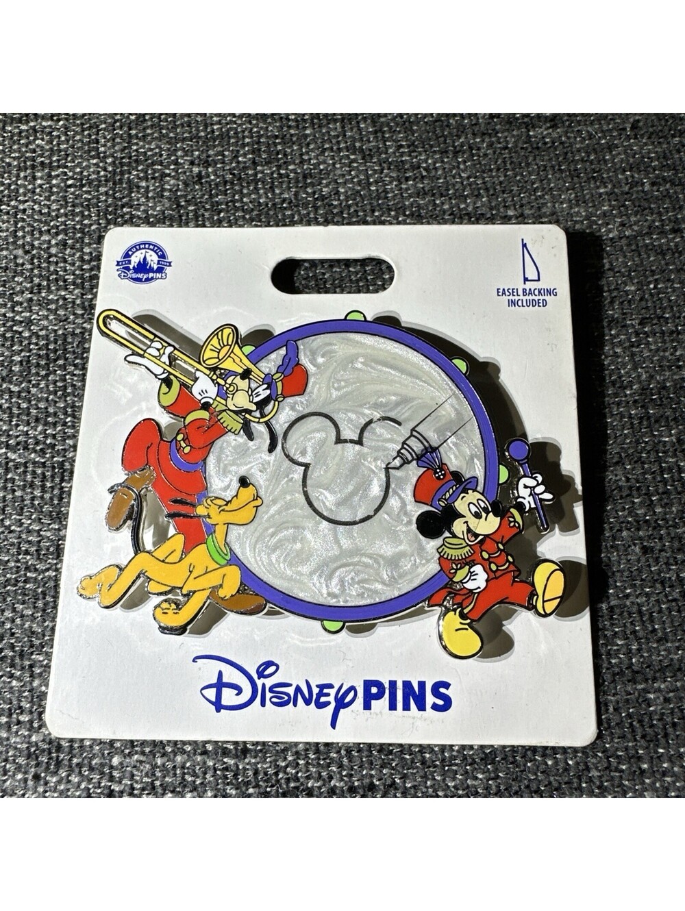 2024 Disney Parks Large Marching Band Mickey Goofy Pluto Pin